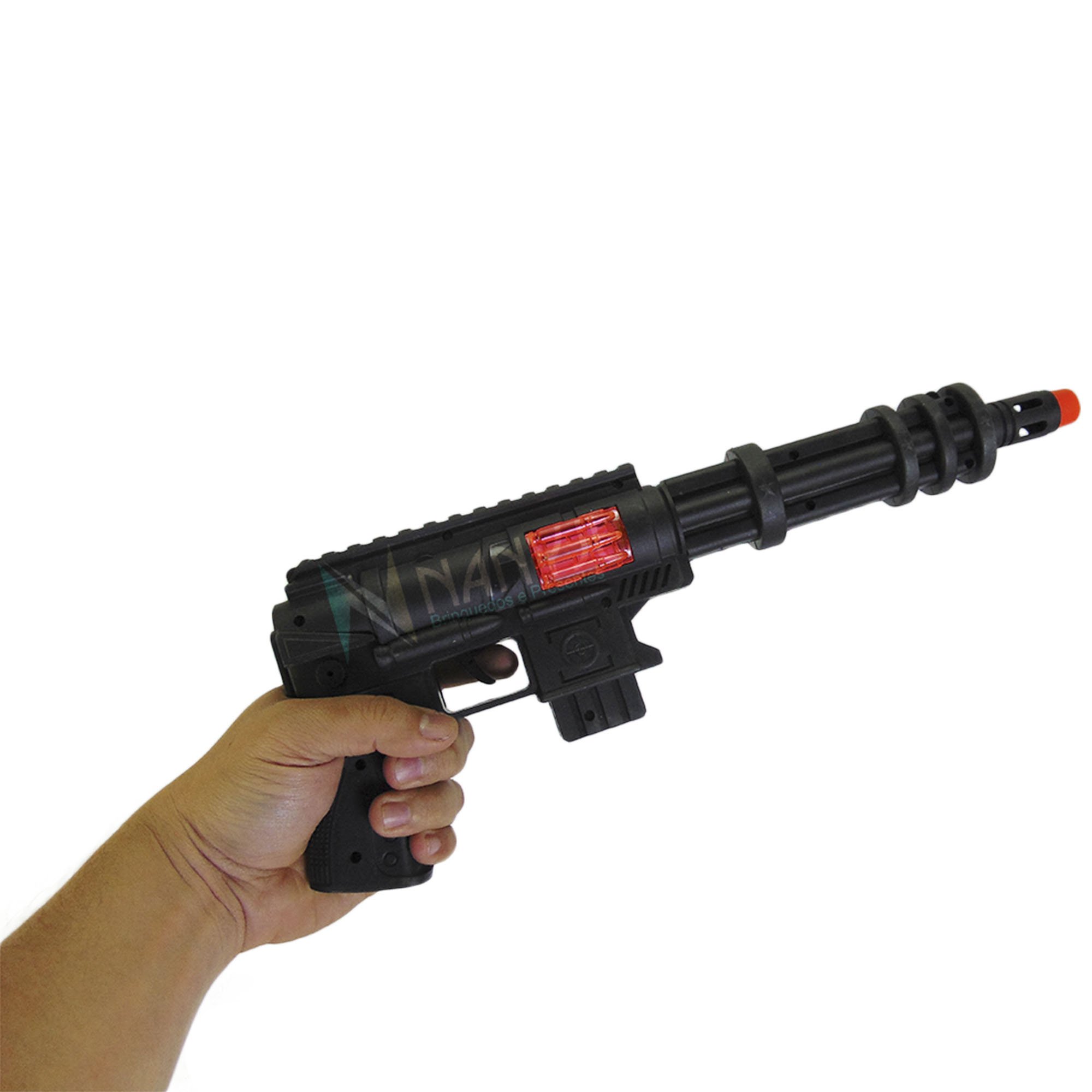 Arma Metralhadora De Brinquedo Som Friccao - Desconto no Preço