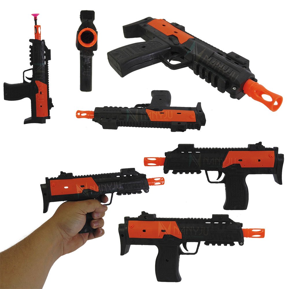 Kit arminha brinquedo nerf metralhadora e pistola barato e frete