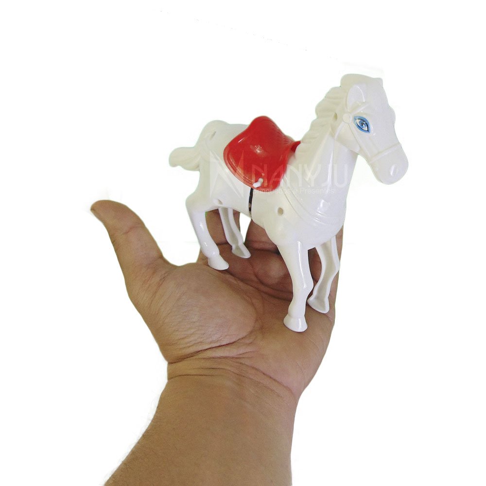 NUOBESTY 5Pcs Brinquedos de Corda de Plástico Cavalo de Brinquedo