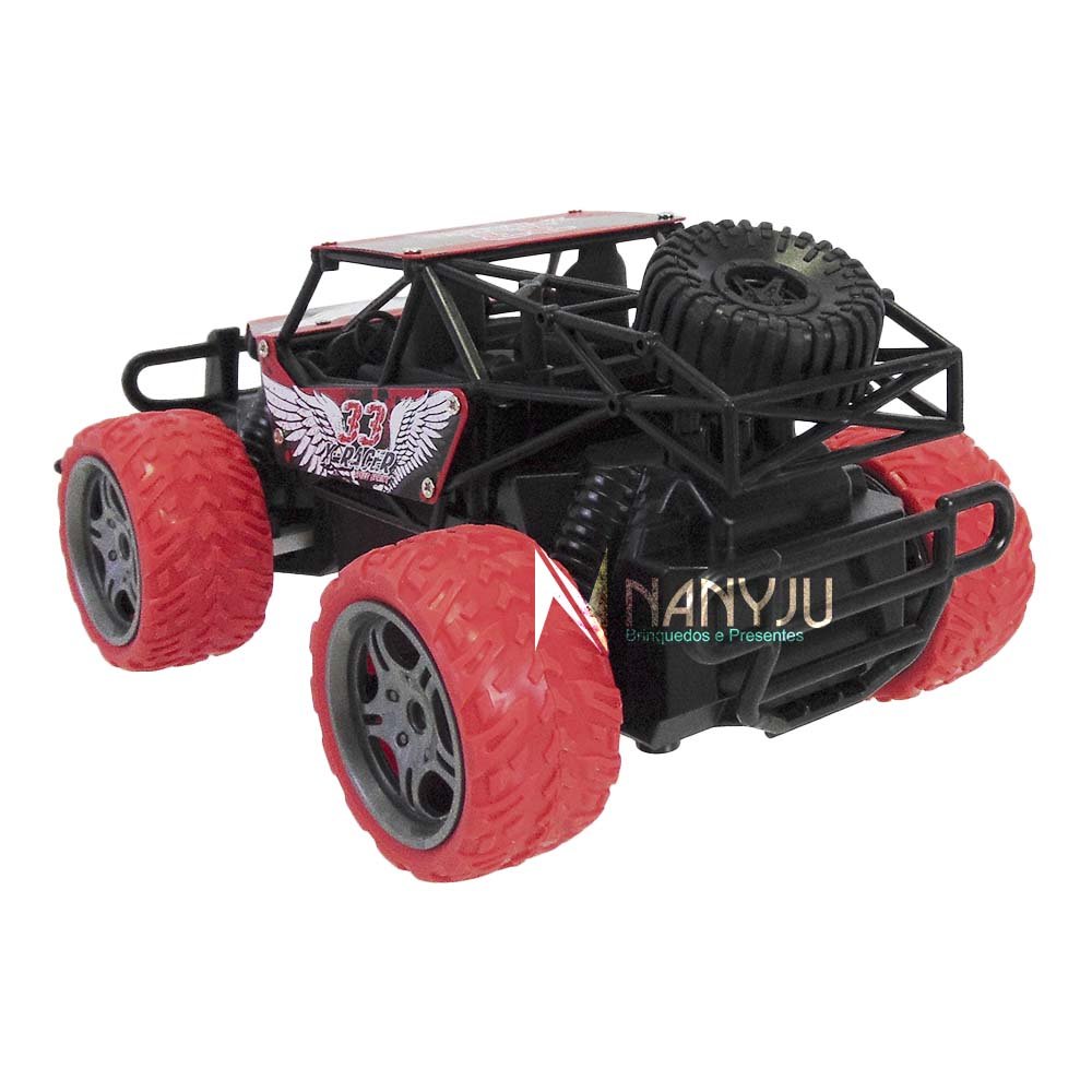 Carrinho De Controle Remoto Dinossauro Monster Big Foot 4x4 - A7L Store