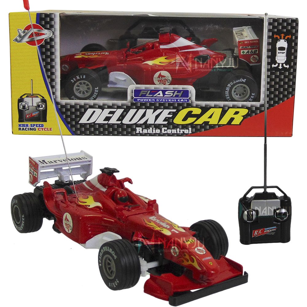 Carrinho Carro Controle Remoto Formula 1 F1 Corrida - toys