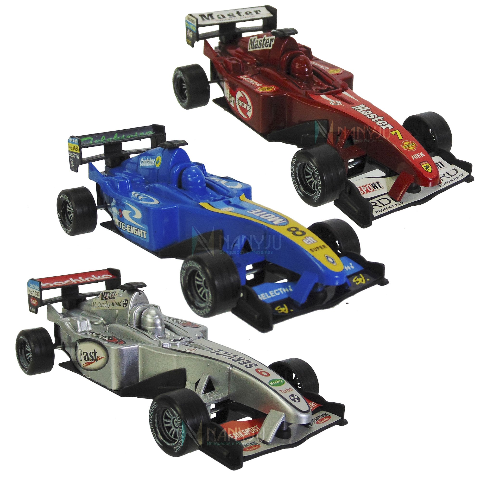 Carrinho Corrida Formula 1 Brinquedo Super F 1