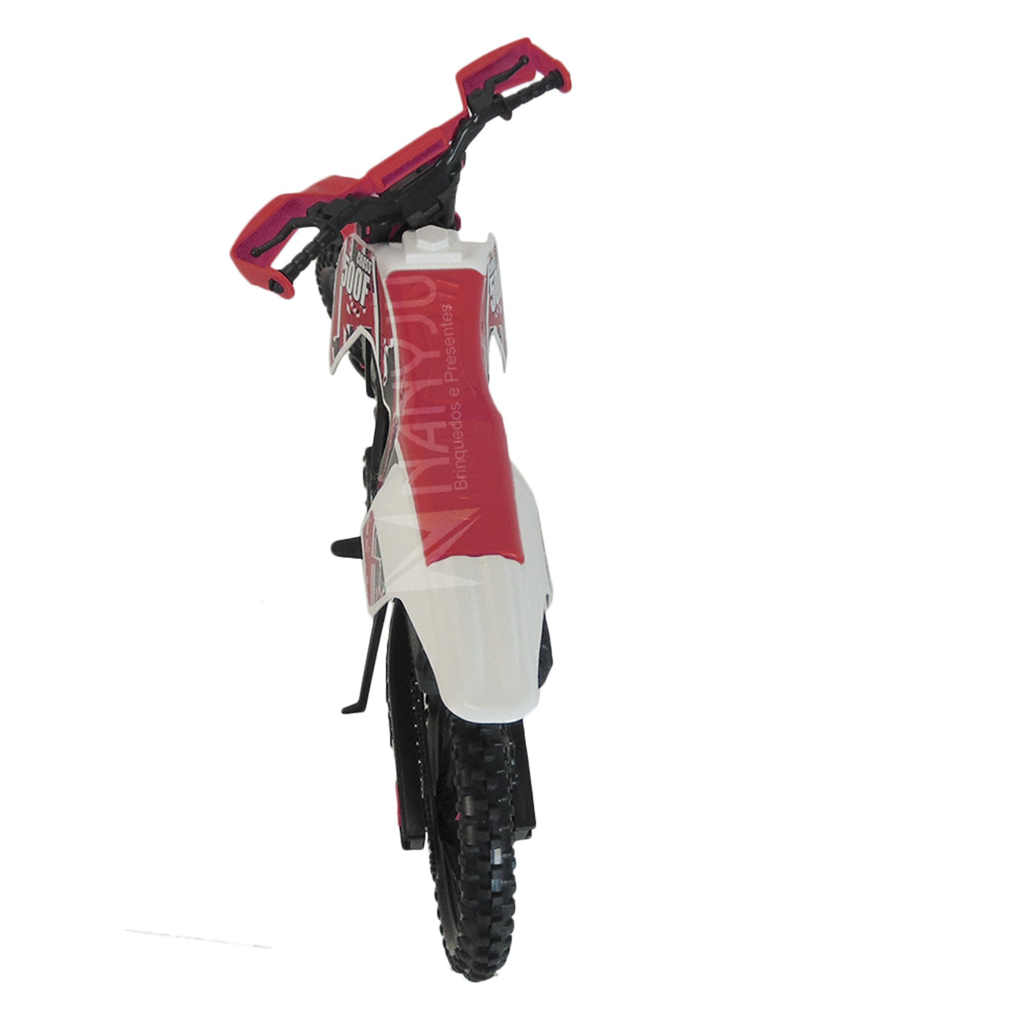 Moto de Motocross de Brinquedo com Apoio - Vermelho